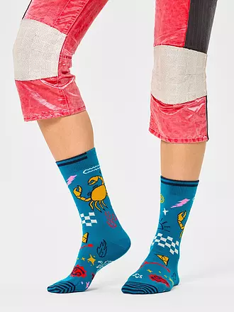 HAPPY SOCKS | Damen Socken 36-40 KREBS white | 